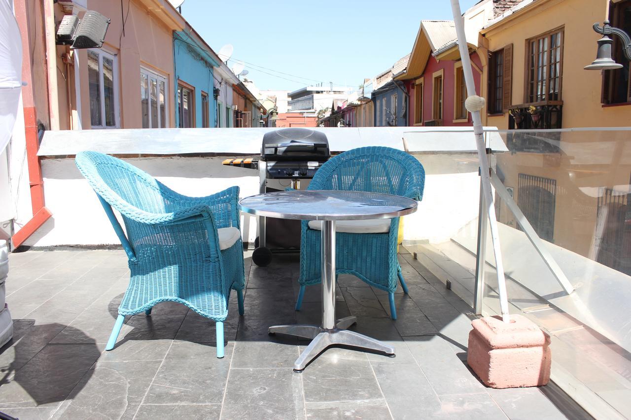Casa Roble Hostal Boutique Santiago del Cile Esterno foto