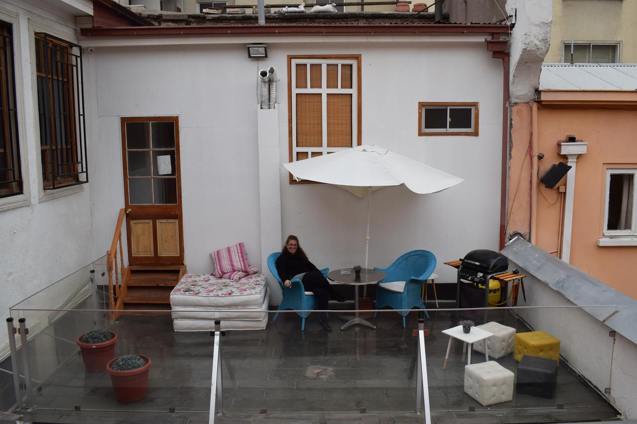 Casa Roble Hostal Boutique Santiago del Cile Esterno foto
