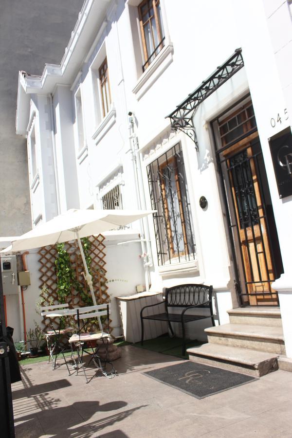 Casa Roble Hostal Boutique Santiago del Cile Esterno foto