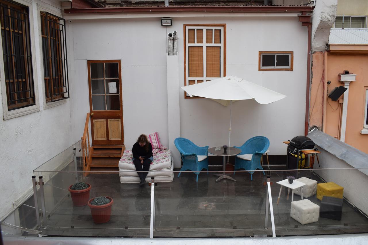 Casa Roble Hostal Boutique Santiago del Cile Esterno foto